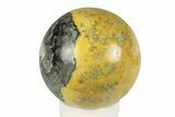 Polished Bumblebee Jasper Sphere - Indonesia #254753-1